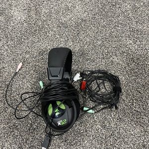 Xbox 360 Turtle Beach x12 gaming headset